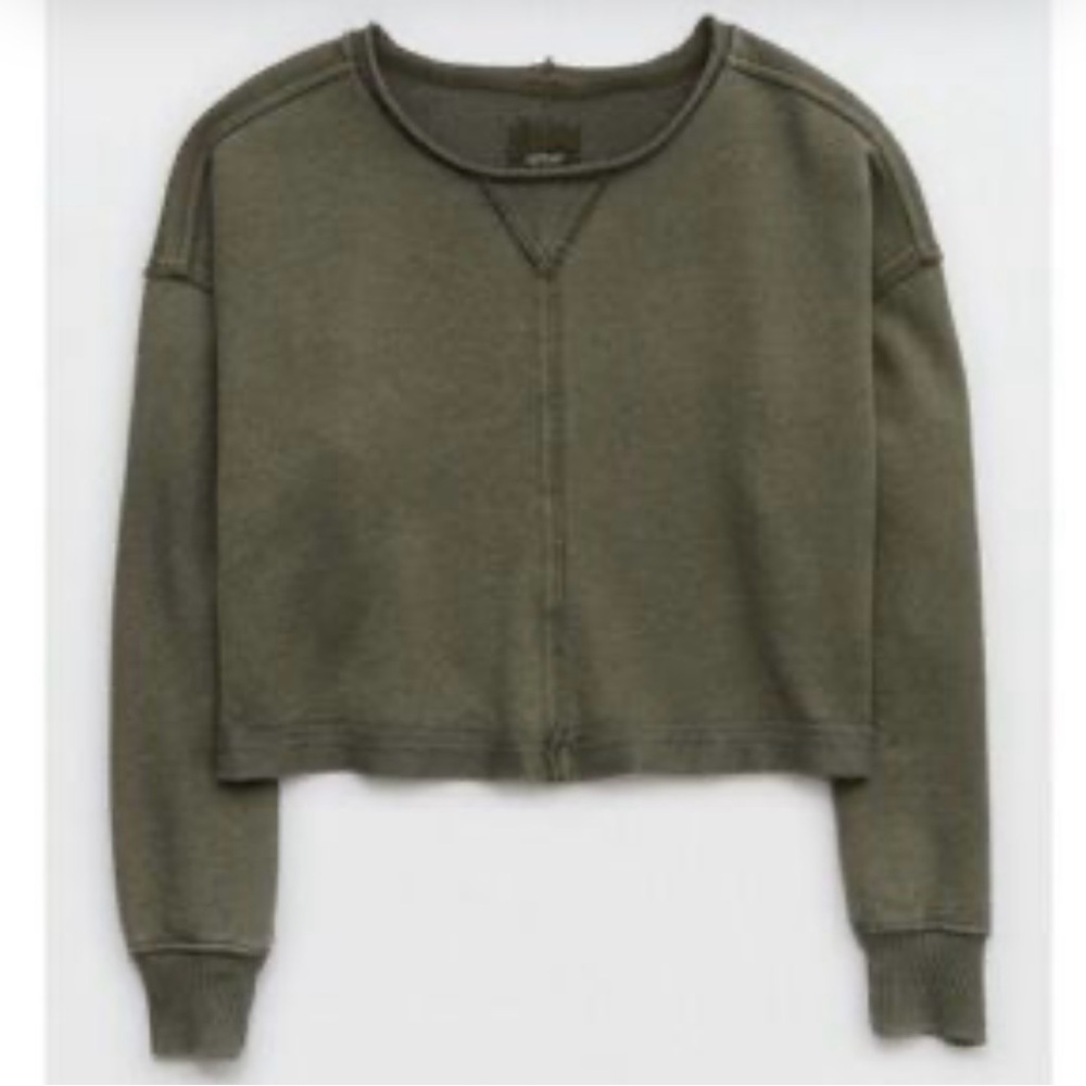 Aerie Cropped Sweater, size XS